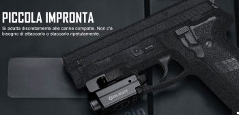 5501022 - LAMPADA TORCIA BALDR S 800 LUMEN COMPATIBILE CON GLOCK/PICATINNY - immagine 9