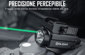 5501022 - LAMPADA TORCIA BALDR S 800 LUMEN COMPATIBILE CON GLOCK/PICATINNY - immagine 8