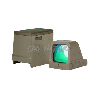5501029 - PUNTO ROSSO RED DOT OSIGHT 3 MOA DESERT RETICOLO VERDE CON COVER DI RICARICA MAGNETICA - OLIGHT