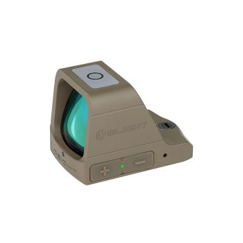 5501029 - PUNTO ROSSO RED DOT OSIGHT 3 MOA DESERT RETICOLO VERDE CON COVER DI RICARICA MAGNETICA - OLIGHT - immagine 2