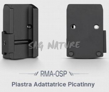 5501031 - PIASTRA ADATTATRICE PICCATINNY PER OSIGHT - RMA-OSP091 - OLIGHT