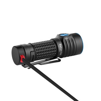 5501039 - LAMPADA BATON TURBO COMPACT EDC TORCIA ELETTRICA CON FASCIO LUMINOSO A LUNGO RAGGIO DI 510 METRI - OLIGHT - immagine 5