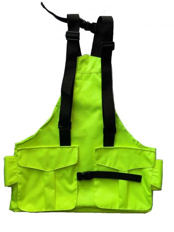 9903015 - TRISACCA DRESSEUR IN CORDURA 300D CON LOGO A COLORI STAMPATO - CHIUSURA E REGOLAZIONE AL TORACE - SAG NATURE - immagine 3