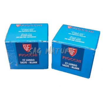 0501002 - CARTUCCE CAL. 22 LR A SALVE - CF. 200 PZ - PREZZO COLPO SINGOLO - FIOCCHI