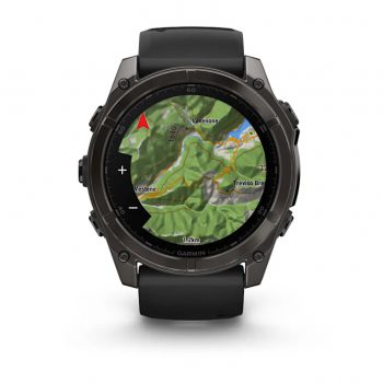 3201051 - OROLOGIO FENIX® 8 - 51 MM, AMOLED - Sapphire, Titanio, Carbon Gray DLC & Black - GARMIN - 010-02905-21 - immagine 6