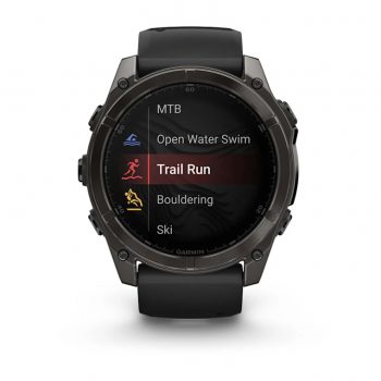3201051 - OROLOGIO FENIX® 8 - 51 MM, AMOLED - Sapphire, Titanio, Carbon Gray DLC & Black - GARMIN - 010-02905-21 - immagine 7