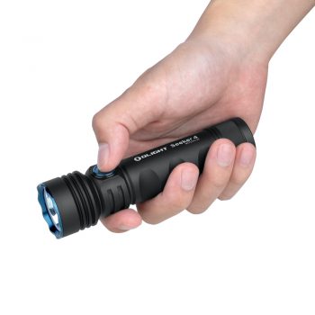 5501041 - LAMPADA SEEKER 4 RICARICABILE USB PORT - 3100 LUMEN - DISTANZA ILLUMINAZIONE 400 METRI - IMPERMEABILE - 134X35x28 MM - GARANZIA 5 ANNI - OLIGHT - immagine 7