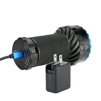 5501042 - LAMPADA TORCIA LAMPADA MARAUDER 2 LED - 14000 LUMEN TORCIA RICARICABILE USB-C TORCIA DA CACCIA STROBOSCOPICA - OLIGHT - immagine 4
