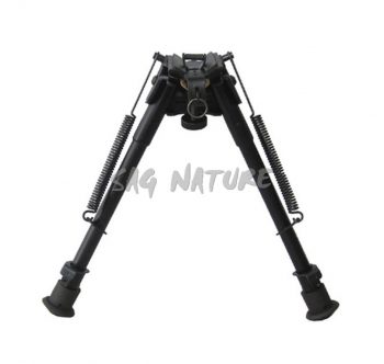 1709105 - BIPIEDE BASCULANTE REGOLABILE 9" IN CARBONIO - DA 9" A 13" - ART. BIPIEDE 9" SWIVEL CARBON