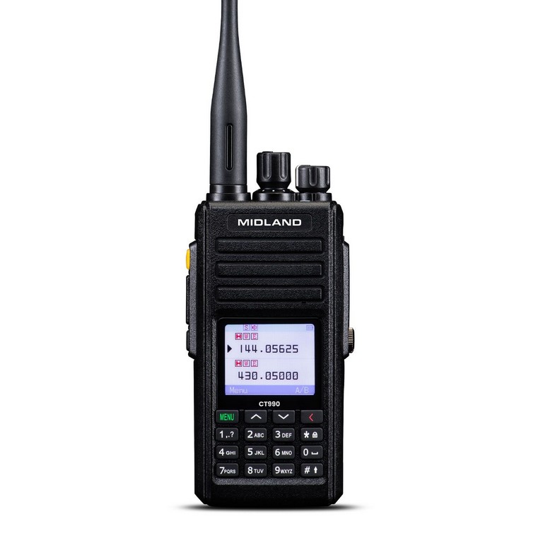 1901046 - RICETRASMITTENTE CT990 EBR DUAL BAND  UHF/VHF, VHF/VHF o UHF/UHF - POTENZA 10W - MIDLAND - Attualmente non disponibile se vuoi prenotare il prodotto invia WhatsApp al +39 3286953793<a href="https://api.whatsapp.com/send?phone=393286953793"><strong>WhatsApp3286953793Da cellulare</strong></a>