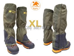 2901069 - GHETTE SUPREME IN KEVLAR E CORDURA - TG XL - COLORE VERDE DOPPIA TONALITA'  LA NUOVA REGINA - SAG NATURE