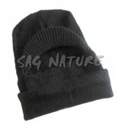 0103014 - CAPPELLO PASSAMONTAGNA CON VISIERA - COLORE OLIVA - TAGLIA UNICA - 100% ACRILICO - CF 12 PZ - CAPLOW