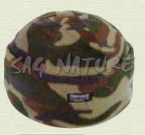 0103017 - CAPPELLO CUFFIA IN PILE E INTERNO THINSULATE - COLORE MIMETICO - 100% POLYESTERE - TAGLIA UNICA - CF 6 PZ - CAPLOW