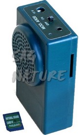 0205002 - RIPRODUTTORE DIGITALE NATURAL SOUND AR20 CON SCHEDA 20 CANTI - MIS. 10X6X3 CM - MADE IN ITALY - NATURAL SOUND