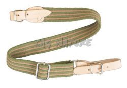 0303017 - BRETELLA ELASTICA REGOLABILE VERDE O VERDE/BEIGE LARGHEZZA 30 MM - CF 6 PZ - SAG NATURE