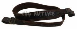 0303021 - BRETELLA PER CARABINA IN PELLE CON INTERNO CAMOSCIO - LARGHEZZA 40 MM - SAG NATURE