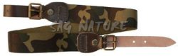 0303039 - BRETELLA IN ELASTICO SOTTILE MIMETICO CON TERMINALI SCURI - LARGHEZZA 30 MM - CF 12 PZ - SAG NATURE