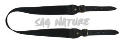 0303052 - BRETELLE ELASTICA SOTTILE LARGHEZZA 30 MM COLORE NERO - CF 12 PZ - SAG NATURE