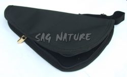 0304022 - FODERO MEDIO PER PISTOLA IN CORDURA IMBOTTITO E CON ZIP - TAGLIA M - MIS. 31x18 CM - SAG NATURE