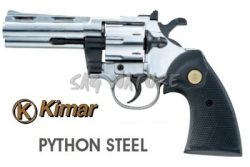 0501034 - PISTOLA A SALVE MODELLO PYTHON 4 CAL. 380 SILVER - KIMAR