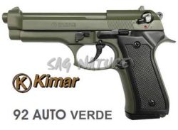 0501061 - PISTOLA A SALVE MODELLO 92 CAL. 8 VERDE - KIMAR