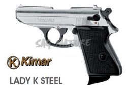 0501069 - PISTOLA A SALVE MODELLO LADY K CAL. 8 SILVER - KIMAR