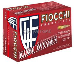 0601046 - BULLET - PALLA FMJ CALIBRO 223 - 62 GRS CONF. DA 500 PZ- 615582 - FIOCCHI