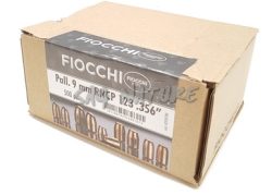 0601047 - BULLET - PALLA RAMATA (INT'L) - TIPO RNCP - CALIBRO  9 PARABELLUM/9x21  - 123 GRS - CONF. DA 500 PZ - 629397 - FIOCCHI