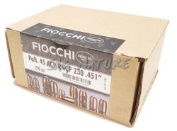 0601049 - BULLET - PALLA RAMATA (INT'L) - TIPO RNCP - CALIBRO 45 ACP - 230 GRS - CONF. DA 250 PZ - 621117 - FIOCCHI