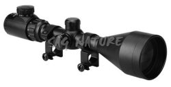 0801081 - OTTICA 3-9x56EG CON RETICOLO ILLUMINATO COMPLETA DI ATTACCHI - LOWCOSTOTT