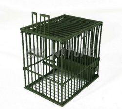 0803033 - GABBIA MAXI TORDO CON TELA CON APERTURA LATERALE 30X25X25