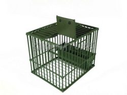 0803035 - GABBIA MAXI TORDO CON TELA CON APERTURA SUPERIORE 30X25X25