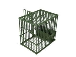 0803046 - GABBIA MINI FRINGUELLO CON APERTURA LATERALE 23X17X21H