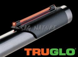 0806045 - MIRINO IN FIBRA OTTICA PER FUCILE SENZA BINDELLA CAL. 12/20 - COLORE ROSSO - TG92HA - TRUGLO