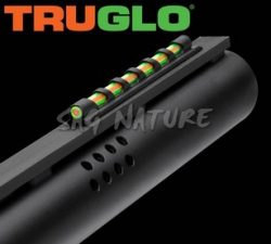 0806060 - MIRINO UNIVERSALE ADESIVO BICOLORE VERDE CON INTERNO ARANCIO PER FUCILE - TG90D - TRUGLO