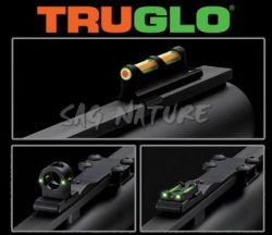 0806069 - MIRINO BICOLORE UNIVERSALE PER FUCILE CON BINDELLA FINO A 3/8 E REGOLAZIONE ALZATA E DERIVA - TG950XD - TRUGLO