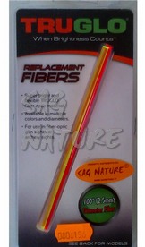 0806156 - KIT FIBRA OTTICA DIAMETRO 2,5 MM SET 2 COLORI 3 ROSSE + 2 VERDI - 0,100X5.5 - TG05F - TRUGLO