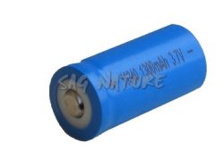 0806201 - BATTERIA RICARICABILE CR123 - 3,7V PER LAMPADE O TORCE MARTIDEN