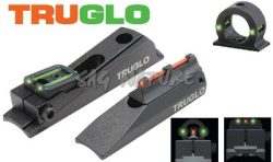 0806229 - SET MIRINO E TACCA DI MIRA DENTELLATA - UNIVERSALE PER FUCILE - CON ANELLO FANTASMA - TG958X - TRUGLO