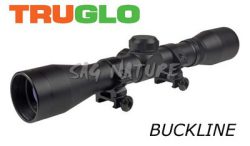 0806323 - OTTICA BUCKLINE BDC CON RETICOLO DUPLEX 4X32 COMPLETA DI ATTACCHI WEAVER - TG85043XB - TRUGLO