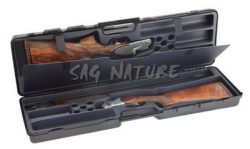 0901058 - 1610T-2F VALIGIA PER DUE SOVRAPPOSTI CANNE FINO A 80 CM CON INTERNO TERMOFORMATO E SPUGNA LISCIA NEL COPERCHIO - CM 81X23X10 - NEGRINI