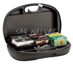 0901159 - 20150V VALIGIA IN ABS TERMOFORMATA PER 150 CARTUCCE CON TRACOLLA - NEGRINI