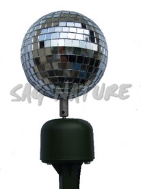 1004019 - PALLA GIREVOLE A SPECCHI DIAMETRO CM 20 - FUNZIONAMENTO 12 V