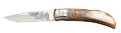 1201201 - COLTELLO CON MANICO IN CORNO DI TORO LAMA 7,5 CM PESO 77 GR - JOKER NA07