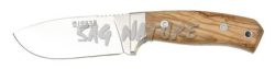 1201393 - COLTELLO CON MANICO OLIVO LAMA 10 CM PESO 203 GR - JOKER CO18