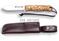1201445 - COLTELLO BRUSHCRAFT MANICO BETULLA LAMA 10 CM PESO 160 GR - JOKER CL124