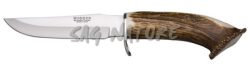 1201455 - COLTELLO CON MANICO IN CORNO DI CERVO LAMA 14 CM PESO 230 GR - JOKER CN33