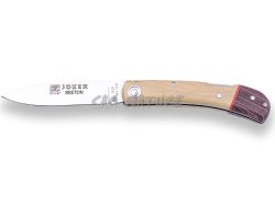 1201511 - COLTELLO BRETON TASCABILE CON MANICO IN BOSSO E PALISSANDRO LAMA 7 CM PESO 55 GR - JOKER NJ42