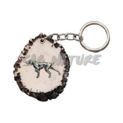 1201599 - PORTACHIAVI BASE CERVO CON CANE IN FERMA - JOKER VN12