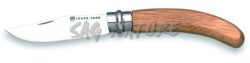 1201804 - COLTELLO CON MANICO IN ROVERE VIROLA IN ACCIAIO LAMA 8 CM - JOKER NE21